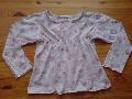 Sz�ps�ges apr� vir�gos NEXT pamut tunika .    M�rete : 98-as , 2-3 �ves    Hossza : 35 cm    Ujjahossza : 32 cm + 5 cm a v�lla    Sz�less�ge : 25 cm , gumis  , 990 Ft